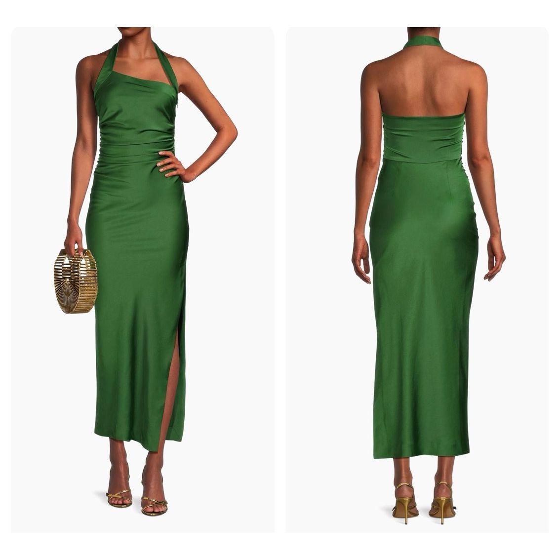 Nwot Bec & Bridge Ula One-Shoulder Midi-Dress Size Us8 $380